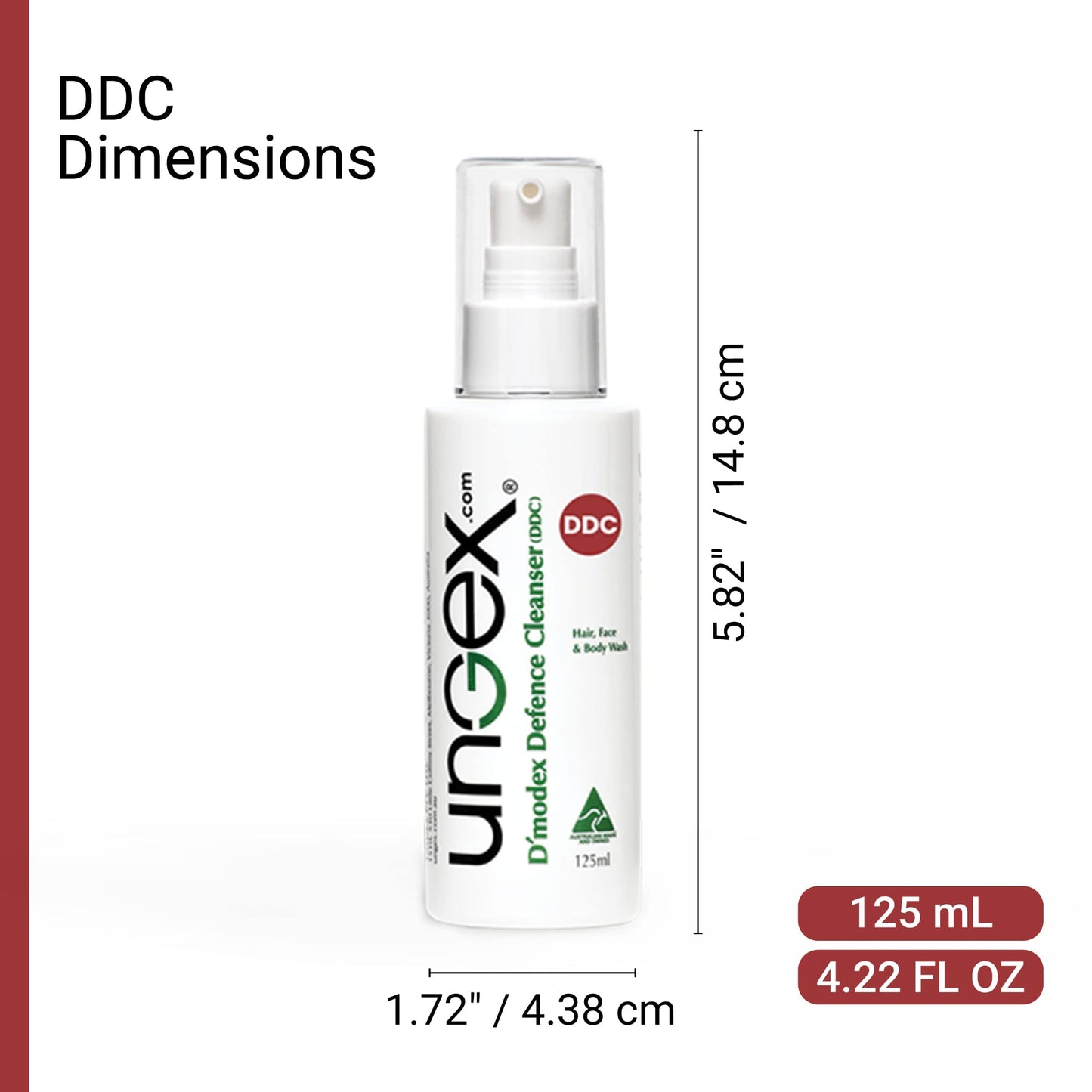 Ungex Essential Kit A1 | 4in1 Skin and Scalp Care Set | Cleansers, Hair Tonic and Skin Mist | Made in Australia | EKA1