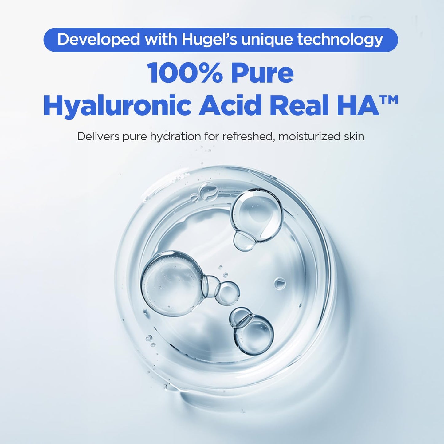 WELLAGE Real Hyaluronic Watery Glow Sunscreen SPF50 1.69 fl.oz (2 Pack), No White Cast