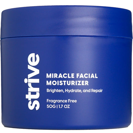 Men's Face Moisturizer - Dark Circle Brightening Anti-Aging Lotion with 5% Niacinamide & Hyaluronic Acid | 1.7 fl oz