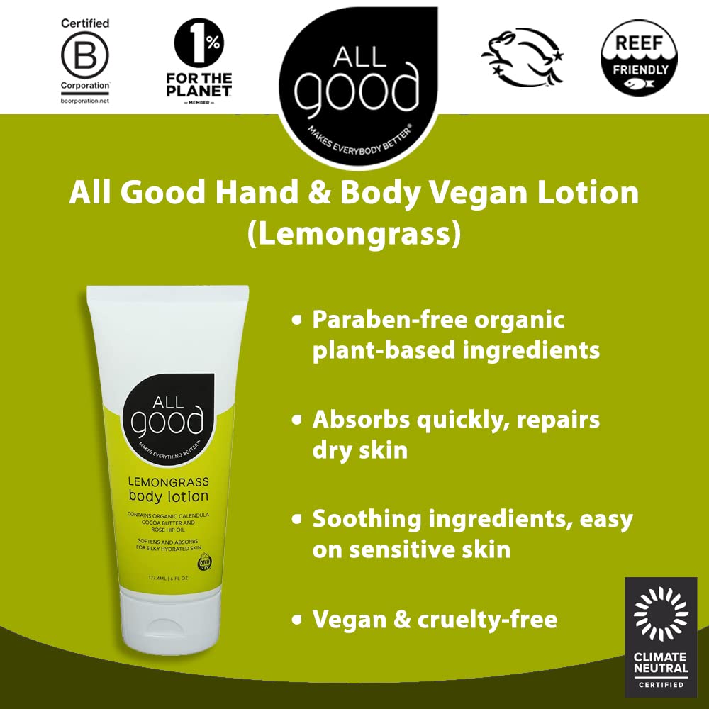 All Good Body Lotion (2-Pack, Coconut)