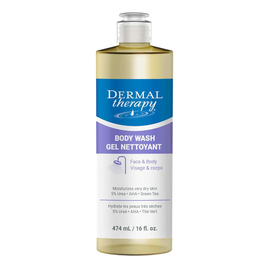 Urea 5% Cream with AHA & Green Tea Extract - Hydrating Skin Treatment for Dry Skin