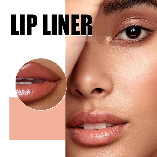 Qorva Peel off Lip Liner Stain, Qorva lip - qorva peel off lip liner stain nude, Qorva Lipstick, Timbersonic Peel off Lip Stain, Lip Stain Peel Off Long Lasting Waterproof (03 * 2)