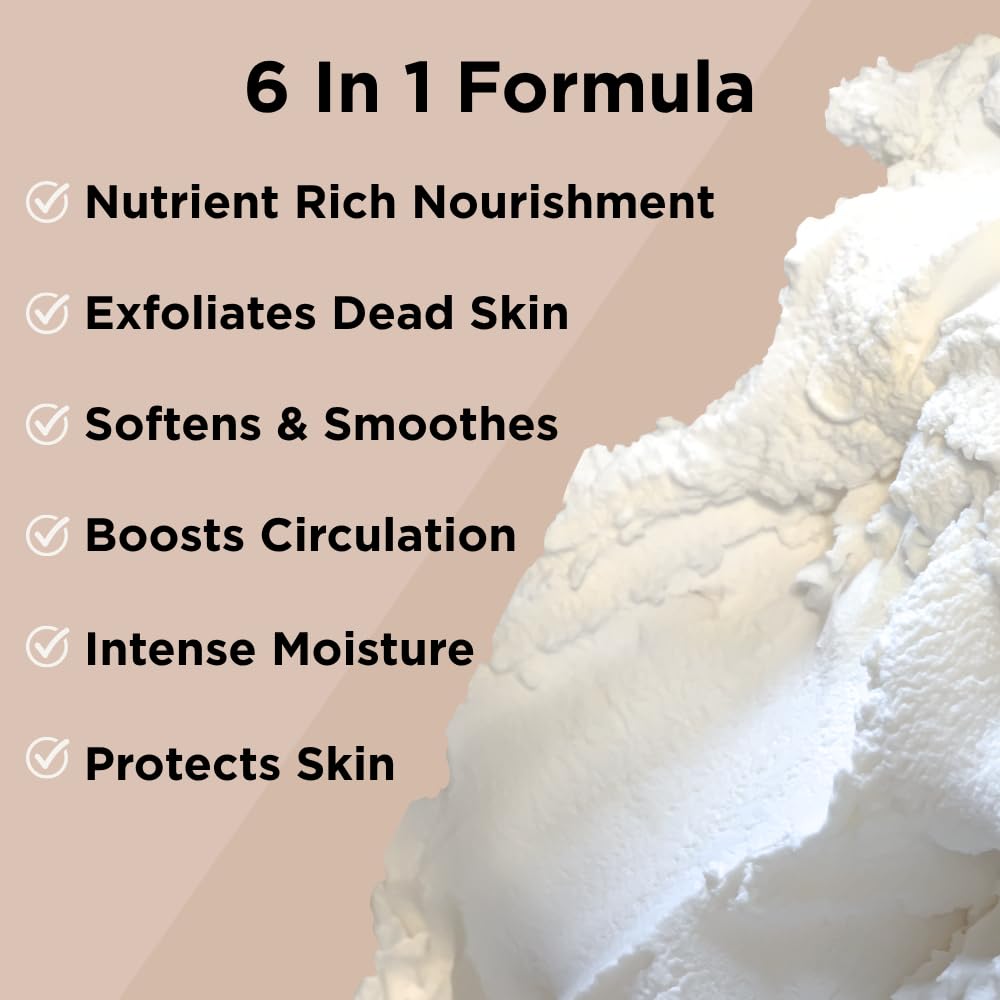 Sumbody USA Dragon Fruit Shea Sugar Body Scrub (9oz) Moisturizing Exfoliating Body Foot Hand Scrub Hydrating Nourishing Bath Essential Scrubs Women Teens Gift Self Care Vegan