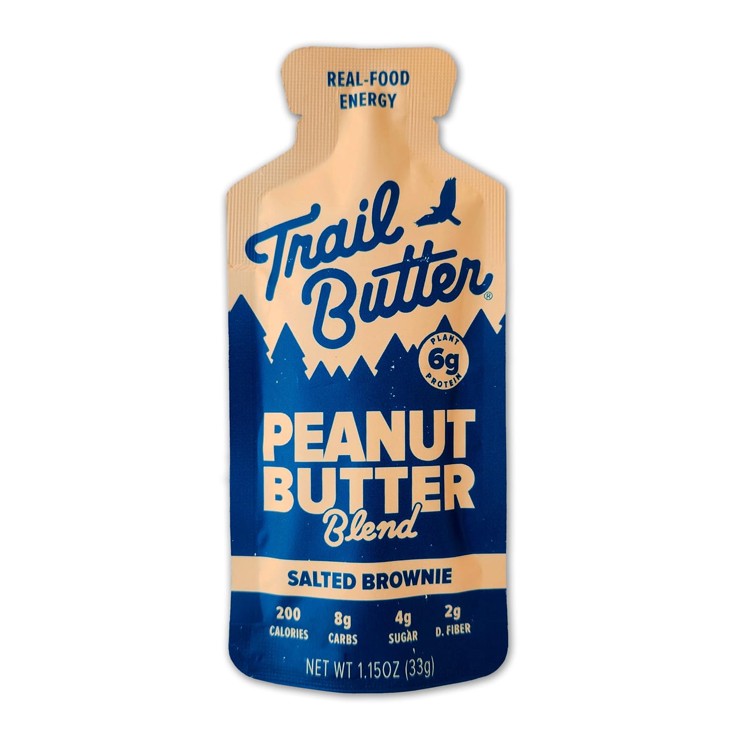 Trail Butter Lil’ Squeeze Nut Butter Energy Pouches, 1.15oz (12-Pack) – Real Food Endurance Fuel, Protein Snack for Hiking, Running, Cycling & Travel – 6g of Protein per Pouch – Salted Brownie Peanut
