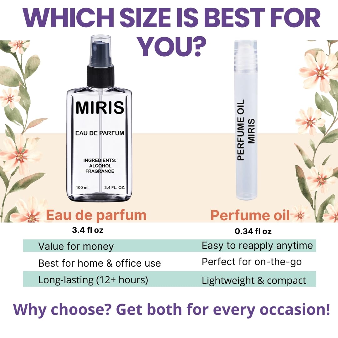 MIRIS No. 2317, Inspired by Se Intense, Long-Lasting Eau de Parfum for Women, Spray 3.4 Fl Oz / 100 ml