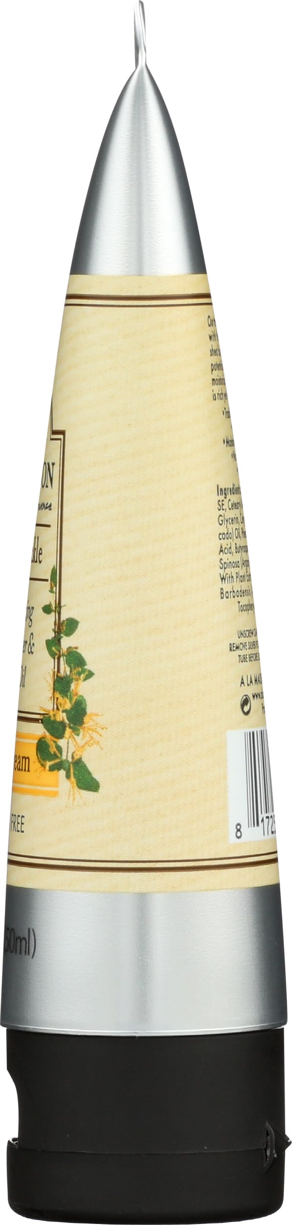 A LA MAISON Moisturizing Cream, Honeysuckle - Uses: Hand, Argan Oil, Pure Shea Butter, Essential Oils, Plant Based, Cruelty-Free, SLS and Paraben Free (1.7 Oz, 1 Pack)
