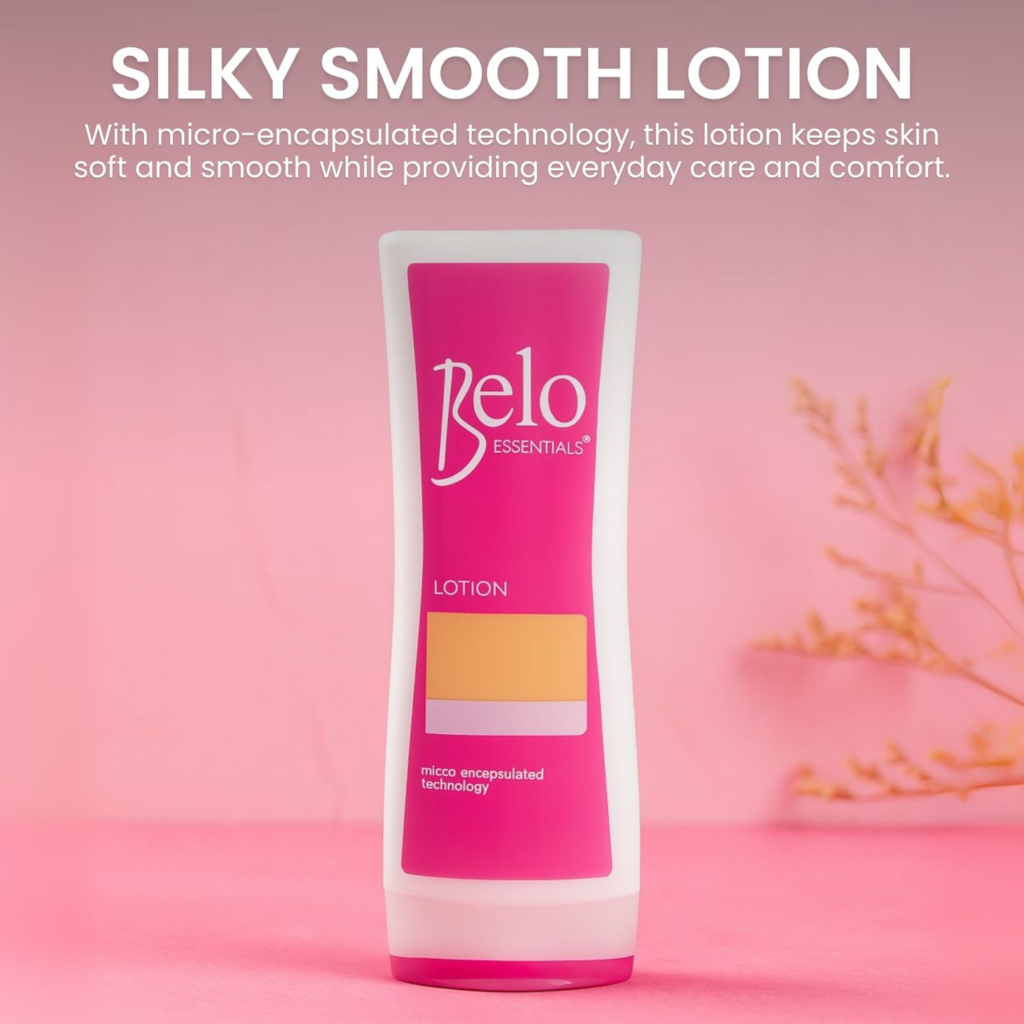 Belo Essentials Body Lotion - Fast-Absorbing Daily Moisturizing Cream for Smooth, Hydrated Skin – Lightweight All-Over Body Hydration with Non-Greasy Texture - 100ml