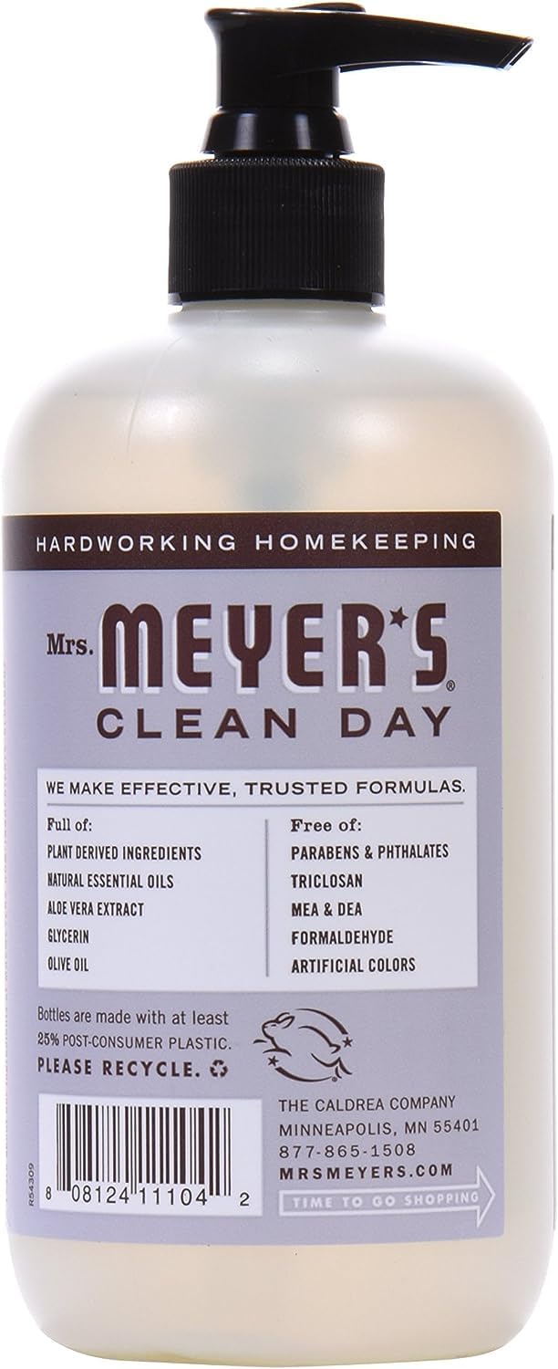 Mrs. MEYER'S Basil + Lavender Liquid Hand Soap Variety Pack, 12.5 oz.