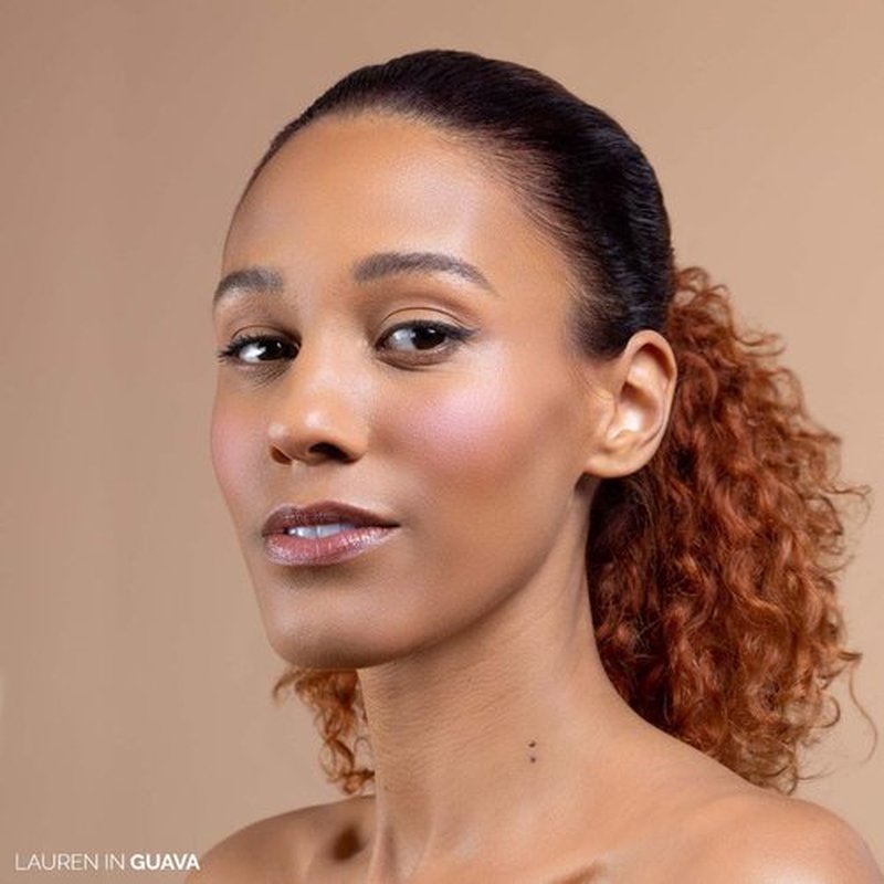 OFIR Elation Powder Blush – Buildable & Highly-Pigmented, Line-Blurring Formula for a Smooth Finish | Guava - Cool Pink Shade, 0.13 oz | Long-Lasting, Lightweight Blush Powder