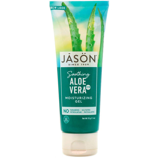 Jason Pure Natural Moisturizing Gel, Soothing Aloe Vera, 4 Ounce