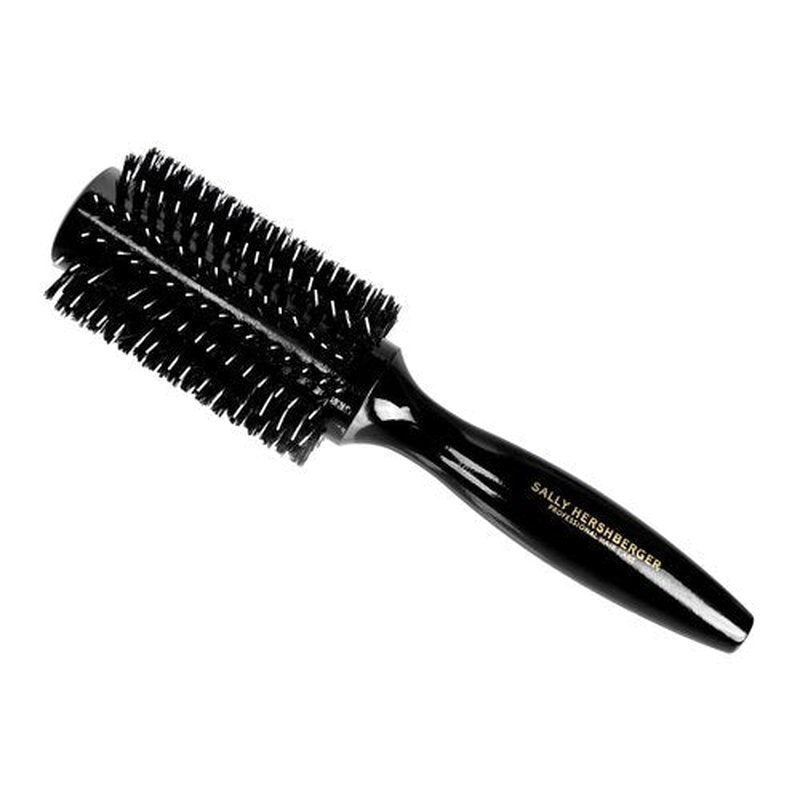 SALLY HERSHBERGER Large Round Brush - Premium, Salon-Tested, Volumizing and Smoothing Barrel Hair Brush - For Styling, and Blow Drying Thick Through Fine Hair - Boar Bristle Design - 1 pc