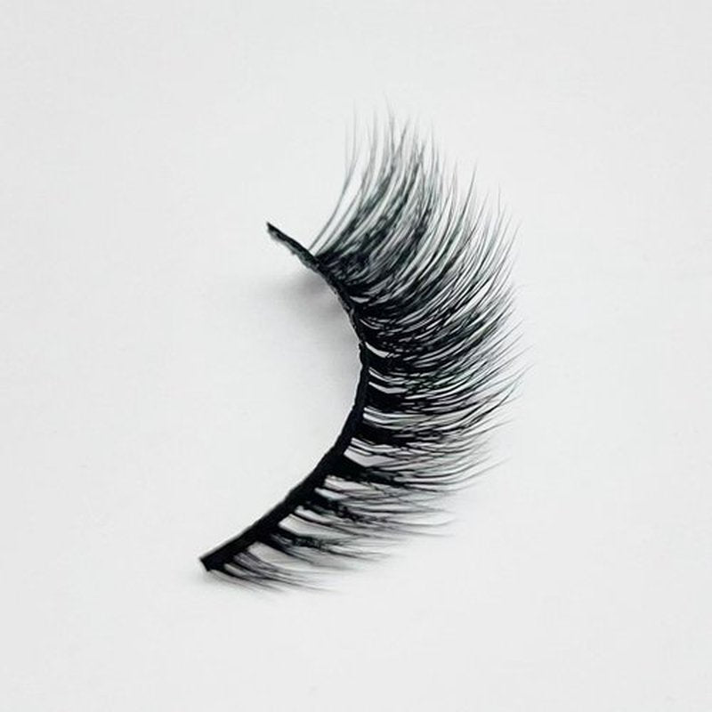 LODEVA 3D CAT EYE LASHES-FOX EYE LASHES-FAUX MINK LASH-FULL GLAM LOOK-FAKE LASHES-WATERPROOF-REUSABLE UP TO 30 WEARS 1Pair (GLAMOR)