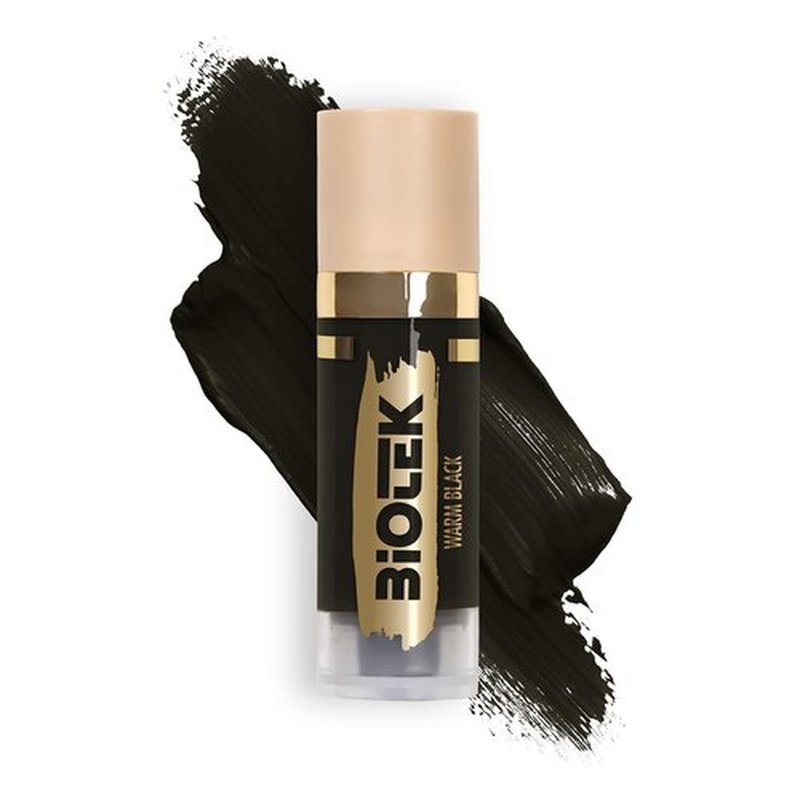 Biotek Eyes Pigment for Permanent Makeup - Warm Black Color for Eyes and Eyliner - Made in Italy - Warm Black 0,61 fl.oz.
