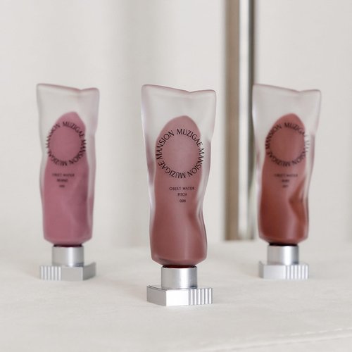 MUZIGAE MANSION Objet Water Lip Stain Matte Lipstick – (Watery to Blurry Tint), Long-Lasting, Hydrating, Waterproof Wear – K-Beauty Liquid Lipstick for Women, Bold Red Tinted Gloss (005 DIVA)