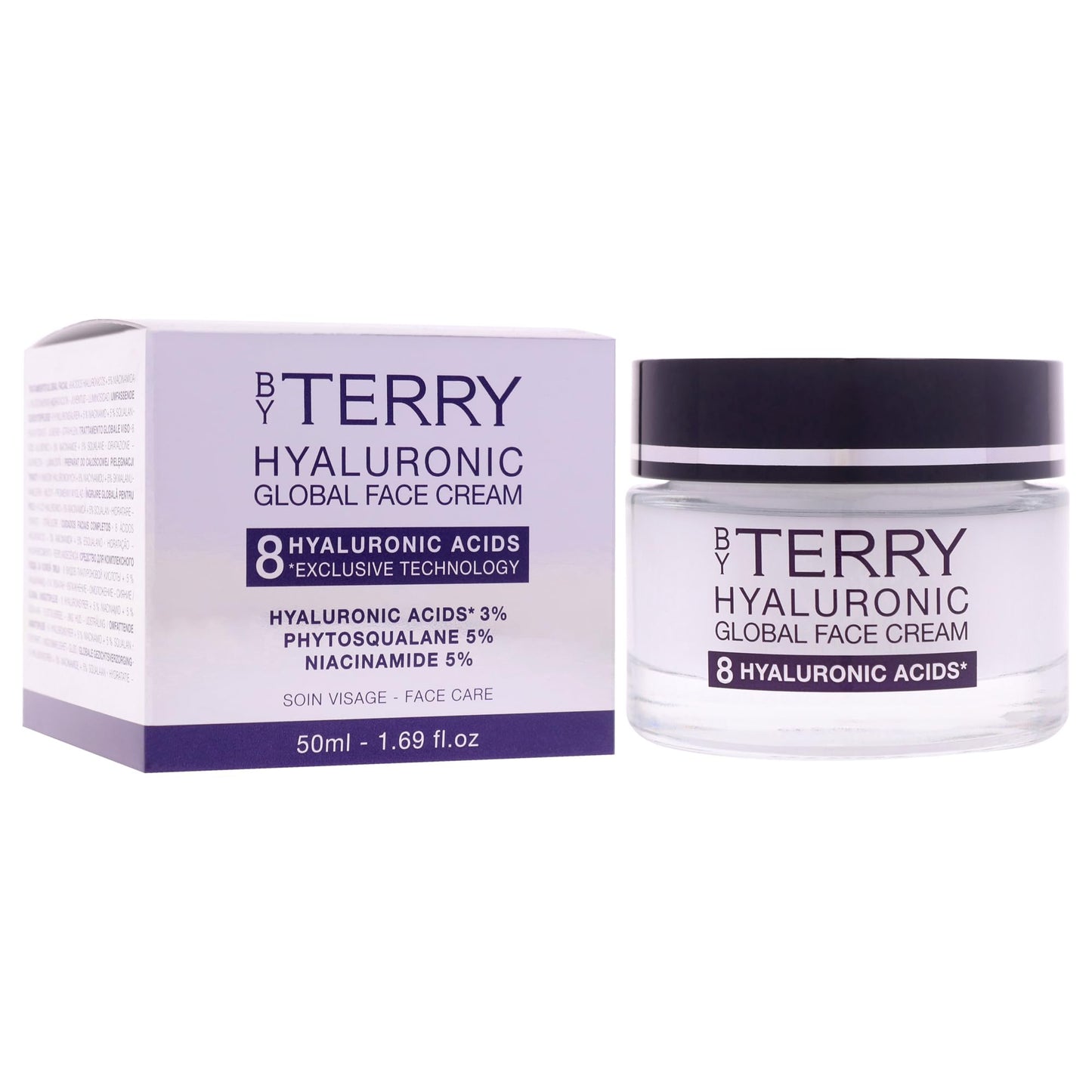 Hyaluronic Global Face Cream by By Terry for Women - 1.69 oz Cream