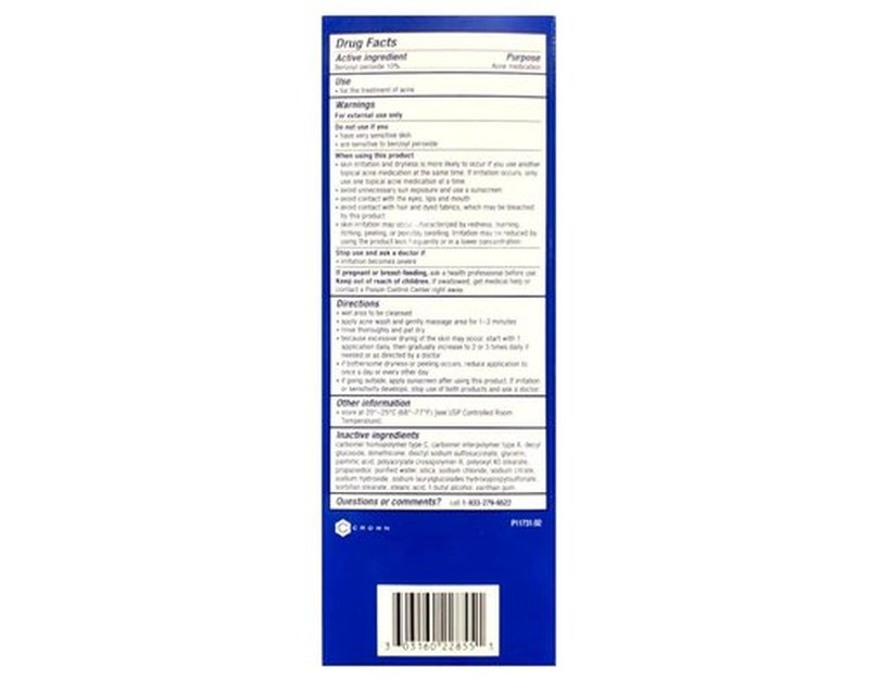 PanOxyl 10% Acne Foaming Wash 5.5 Ounce (Pack of 1)
