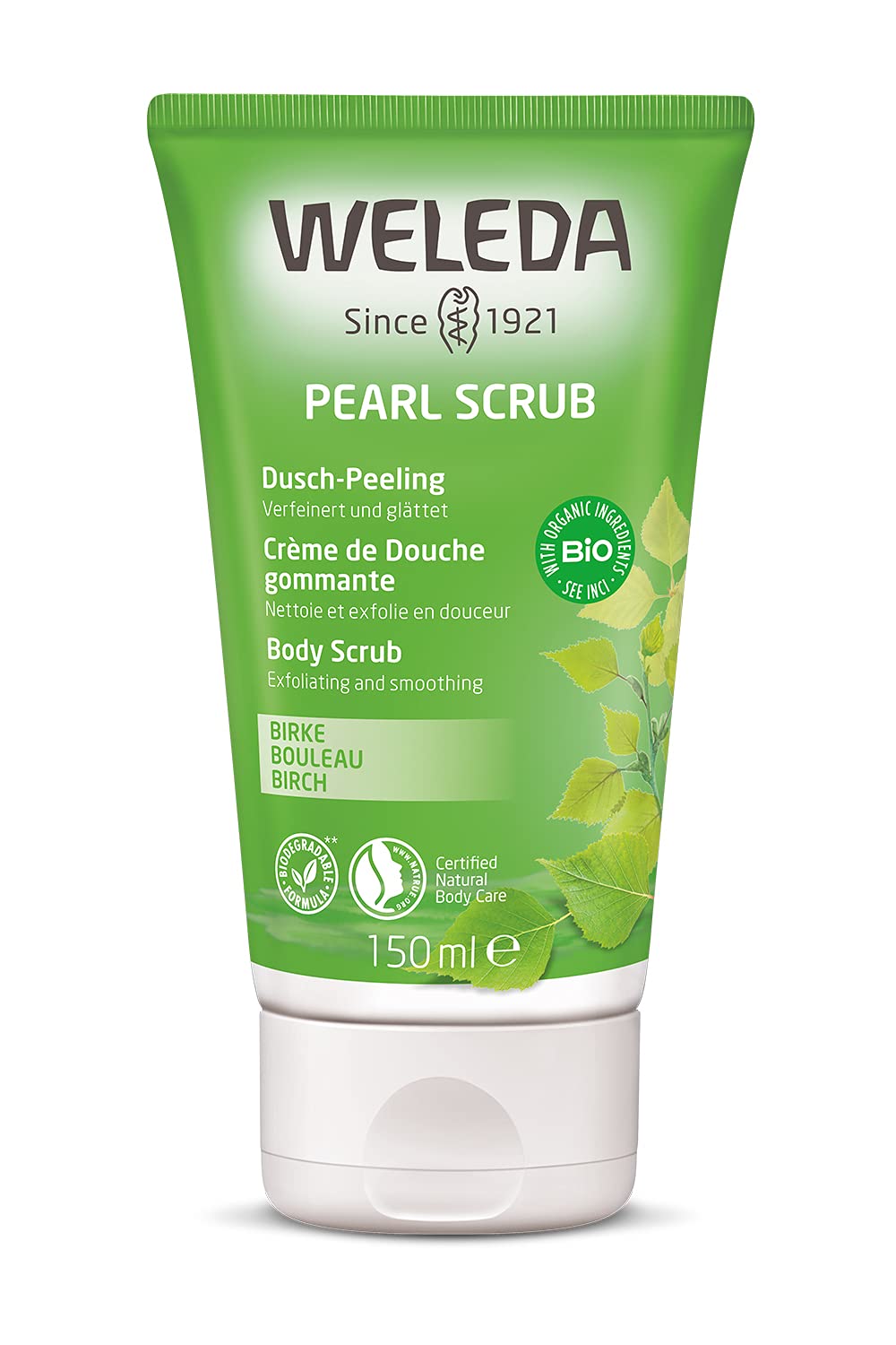 Weleda White Birch peeling Body Wash 150mL