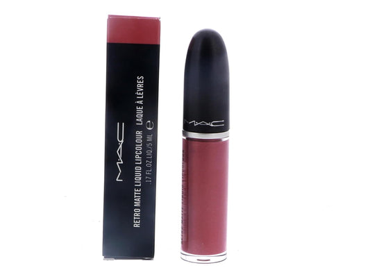 MAC Retro Matte Liquid Lipstick - Gemz & Roses | Full Size, No Box