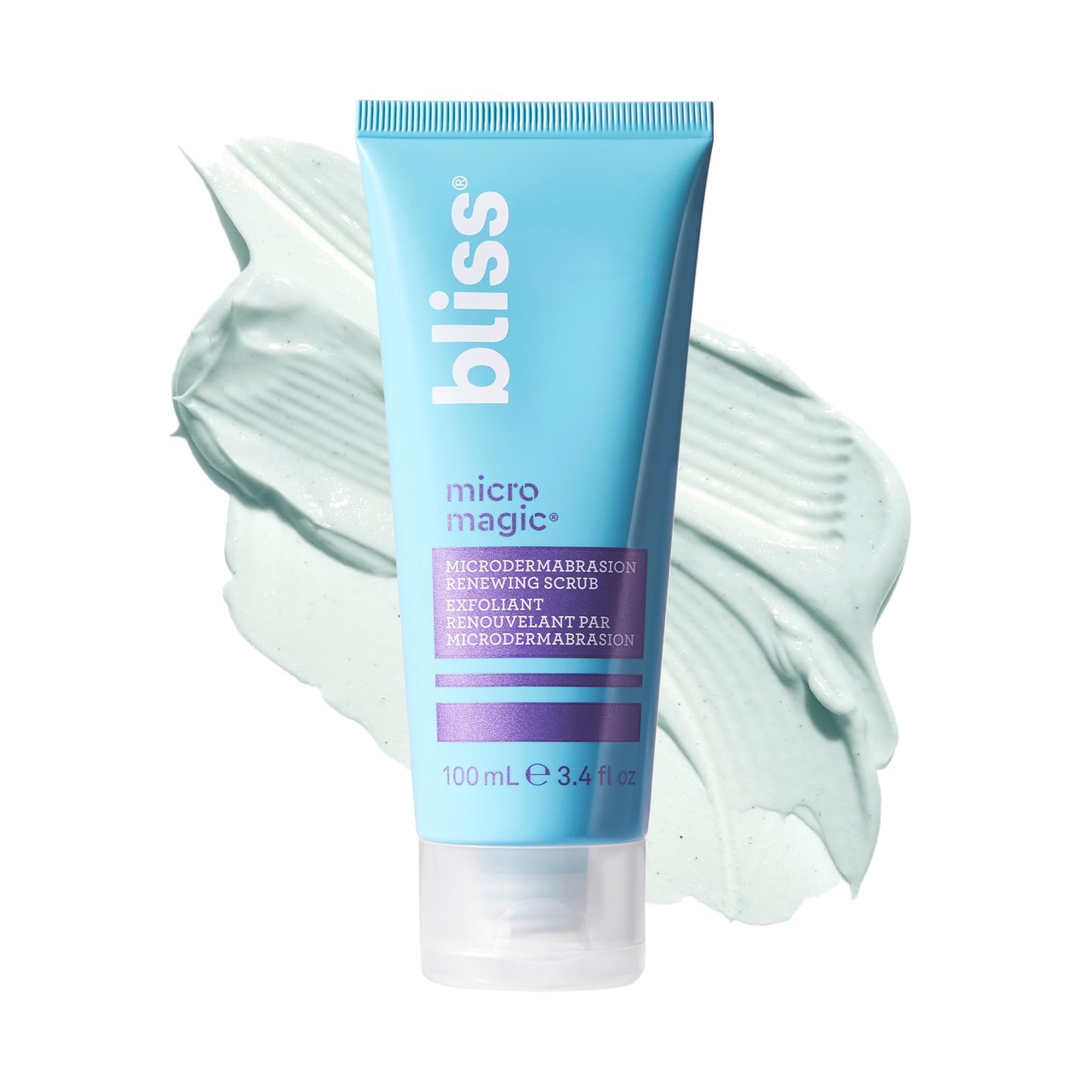 Bliss Micro Magic Microdermabrasion Scrub & Fab Foaming 2-in-1 Cleanser | Exfoliating Face Scrub + Gentle Cleanser Duo for Smooth, Glowing Skin | Pore Refining & Deep Cleansing Skincare Set