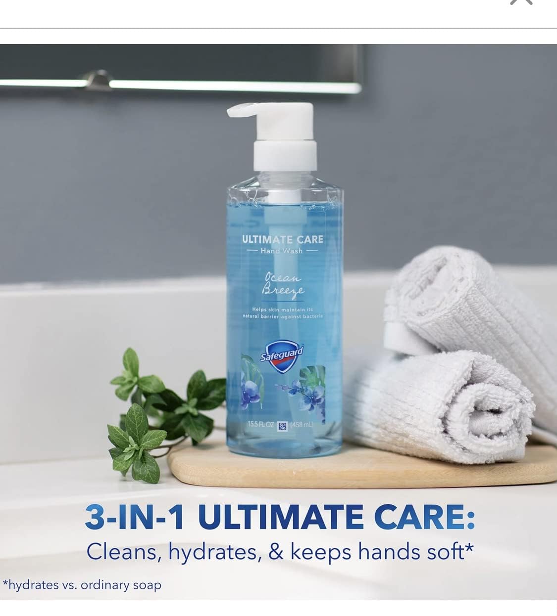 Liquid Hand Soap 3-in-1 Ultimate Care Pack, Micellar Deep Cleansing (15.5 fl. oz. 3 pk.)