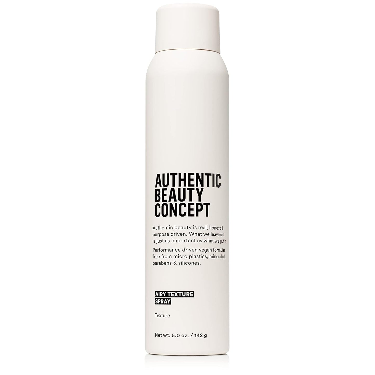 Authentic Beauty Concept Airy Texture Spray | Dry Texturizing Volume Spray | Instant Lift & Effortless Volume | All Hair Types | Heat Protection | Vegan & Cruelty-free | Silicone-free | 5 oz.