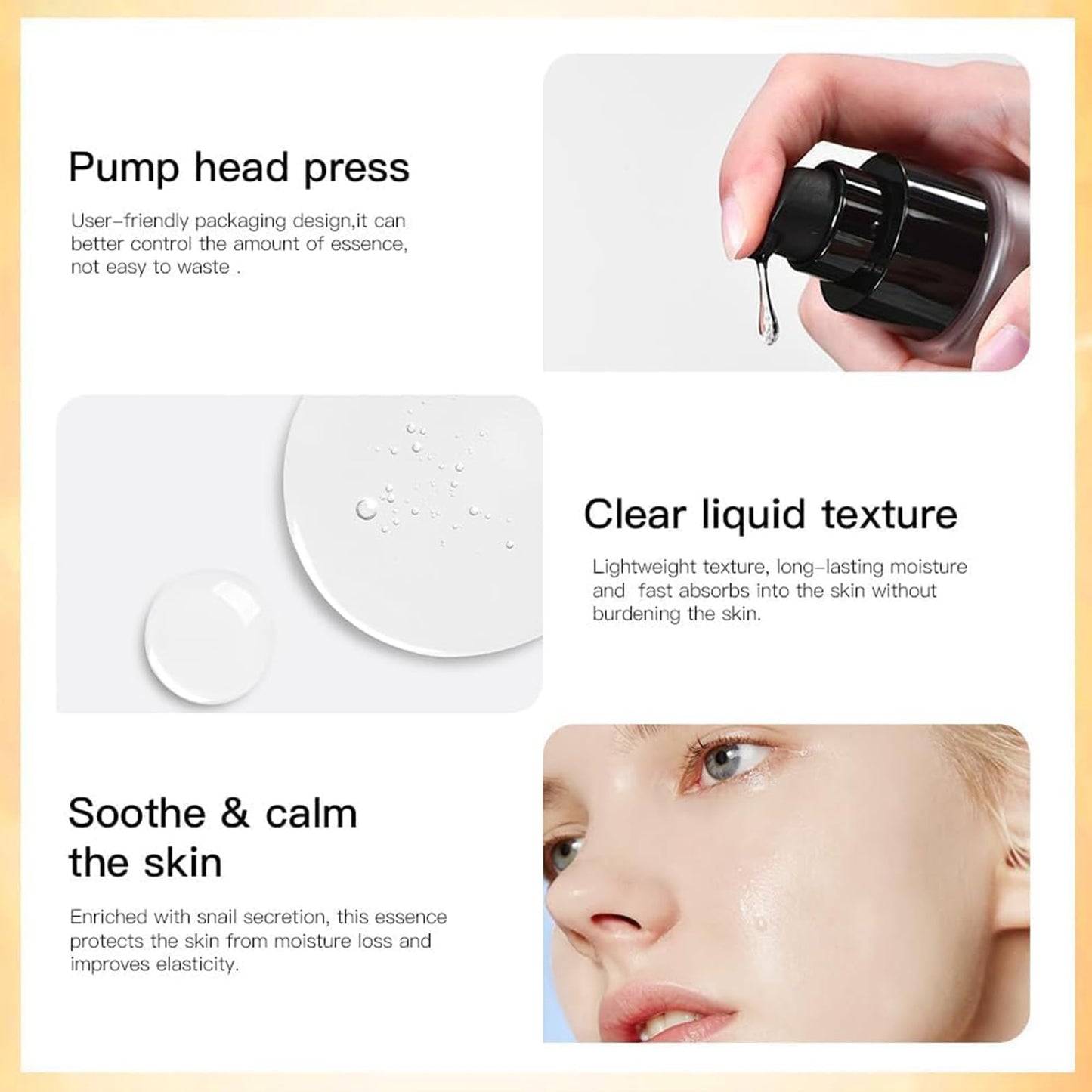 Snail Mucin Serum, Snail Secretion Filtrate, Snail Mucin, Power Repairing Essence