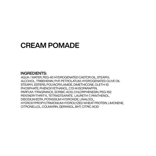 Redken Brews Cream Pomade For Men, Medium Hold, Natural Finish 3.4 Ounce (Pack of 3)