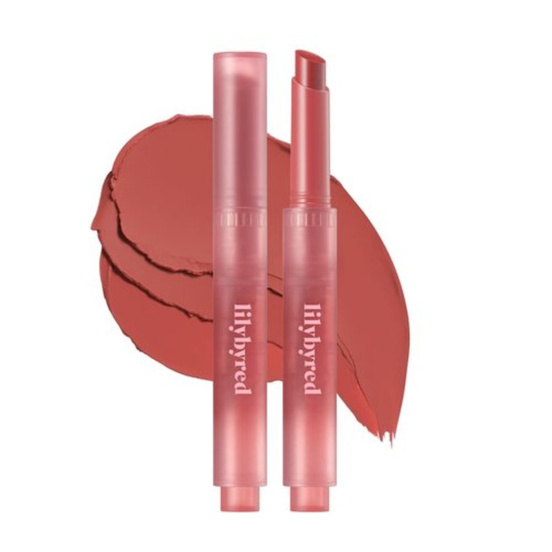 lilybyred Milky Blur Fondue Bar 1.9g - Multi-Use Blurring Balm Stick for Lips & Cheeks (03#Figs In Caramel, 1PC)