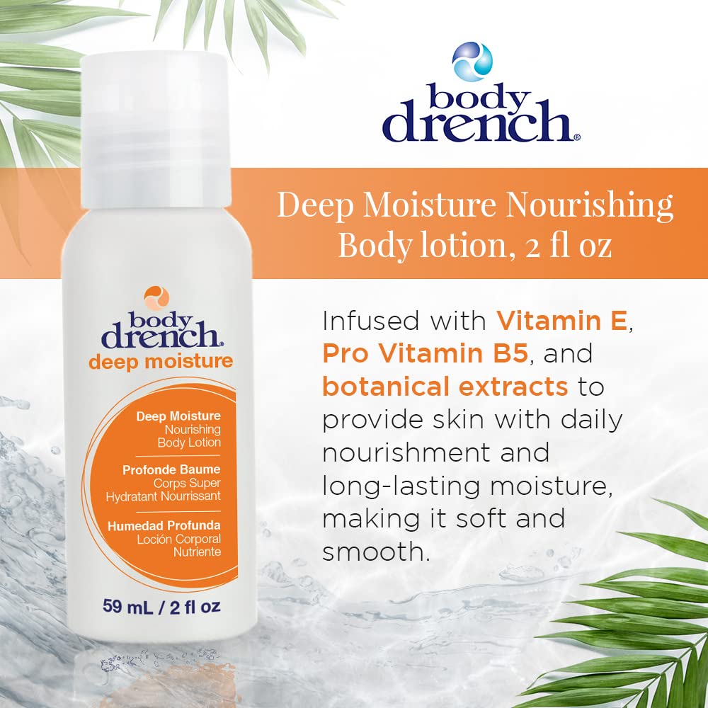 Body Drench Deep Moisture Nourishing Body Lotion, 2 Fluid Ounce