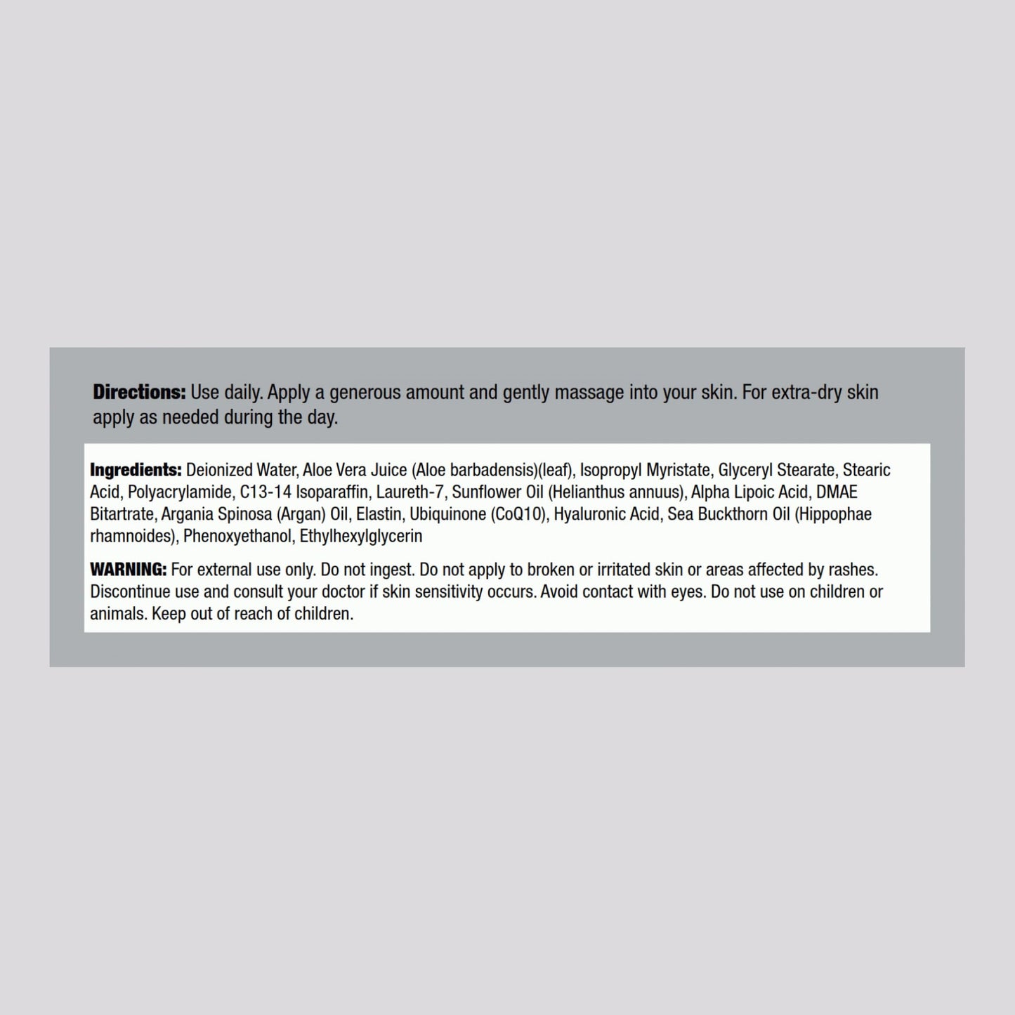 Piping Rock Alpha Lipoic Acid | 4 oz | with DMAE Cream