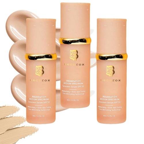 Rise Luxus Ultrablend 4 in 1 Foundation,Rise Luxus Foundation,Match Cosmetics Foundation,4 in 1 Foundation Liquid with Spf (3box)