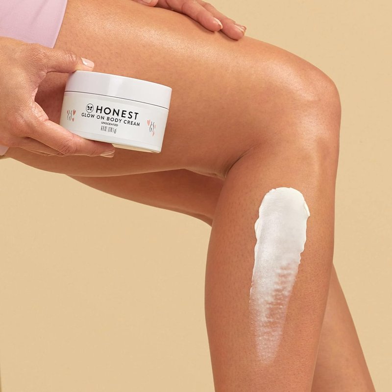 Mama Glow On Body Cream - Hydrating Skin Firming Lotion with Shea Butter & Avocado Oil | 6 oz