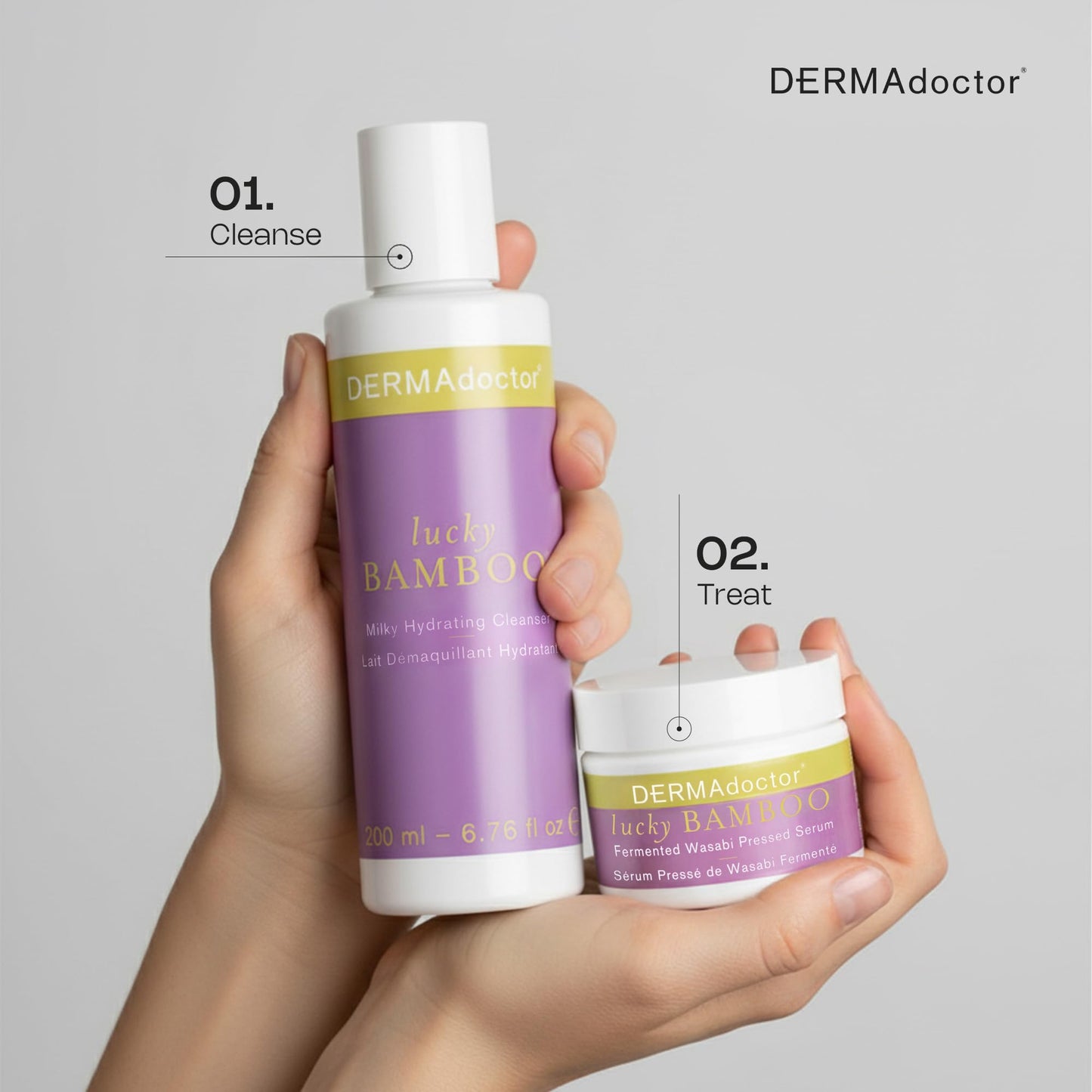 DERMAdoctor Gentle Face Wash for Sensitive Skin, Face Wash for Rosacea Sensitive Skin, Pregnancy Safe Facewash for Acne Prone Skins, Hypoallergenic, Non Comedogenic Facial Cleanser, Dermatologist Made