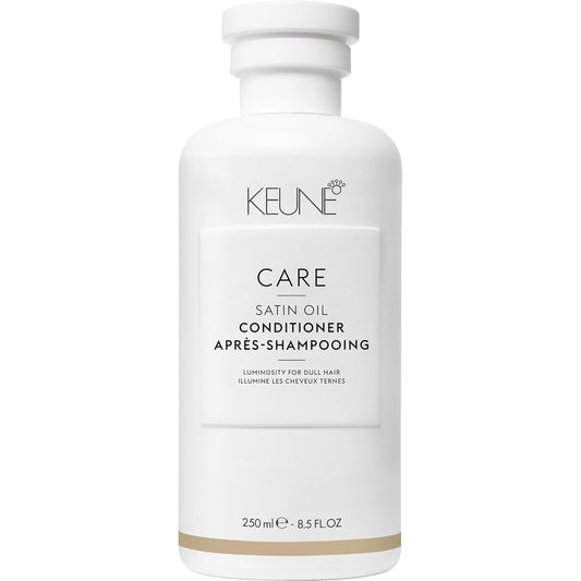 Keune Care Satin Oil Conditioner, Moisturizing & Shine-Enhancing Conditioner for All Hair Types, 8.5 Fl Oz