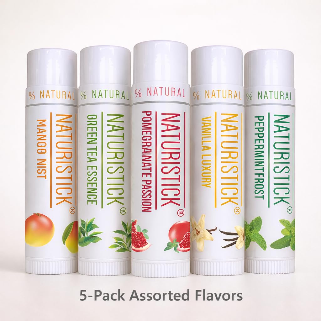 Naturistick Lip Balm | Assorted Signature 5-Pack