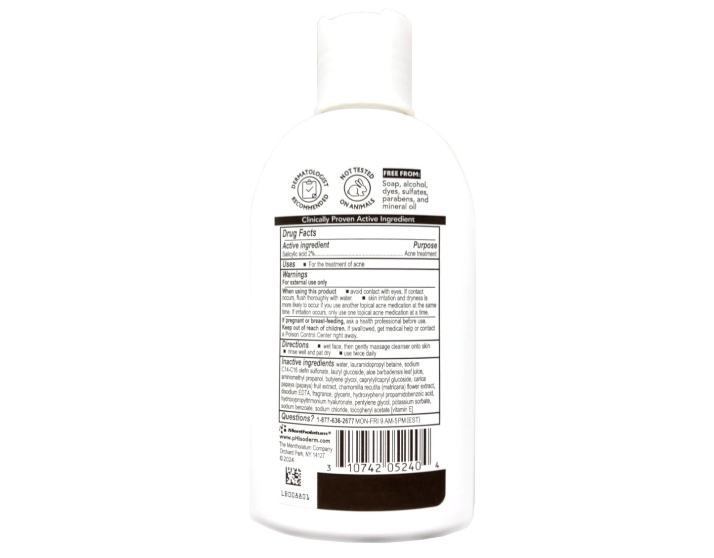 Phisoderm Anti-Blemish Gel Cleanser 6 ounce (1 pk)