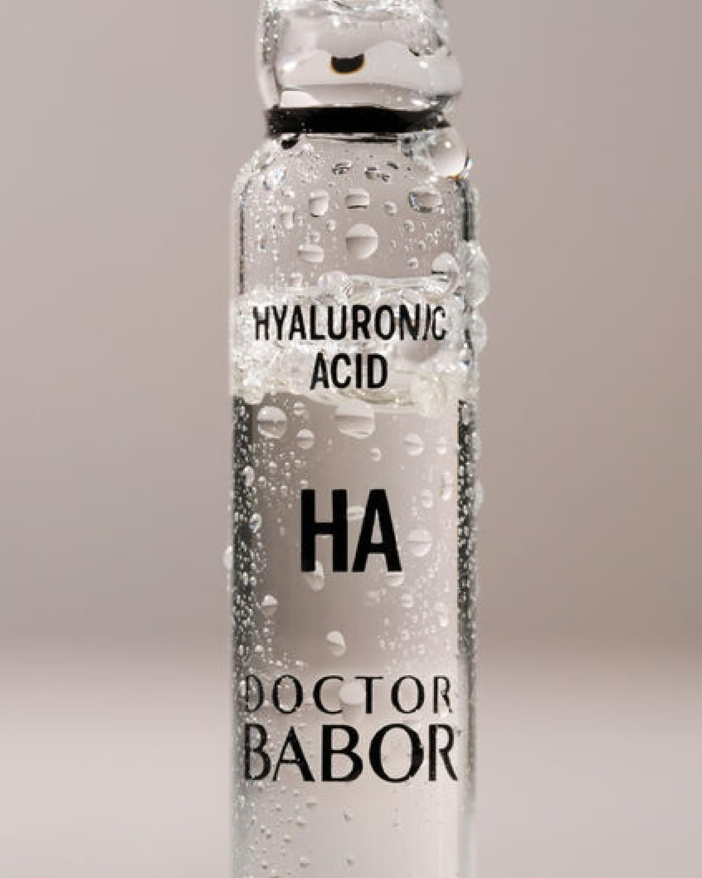 DOCTOR BABOR Hyaluronic Acid Power Serum Ampoule, Moisturizing Skincare Capsule, Hyaluronic Acid & Tripeptide Serum Deeply Hydrates, Increase Radiance & Luminosity, 7 Day Treatment