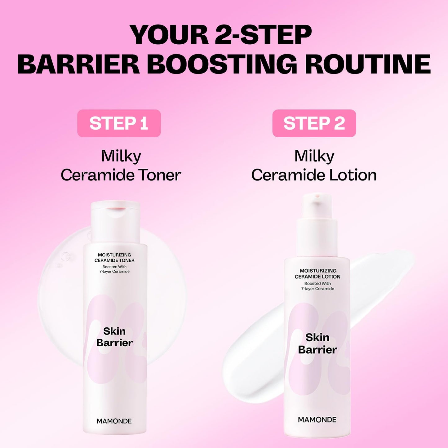 MAMONDE Moisture Barrier Hibiscus Biotics Ceramide Toner | Nourishing, Hypoallergenic Korean Skincare Toner with Ceramides for Skin Moisture Barrier | Best for Dry Skin