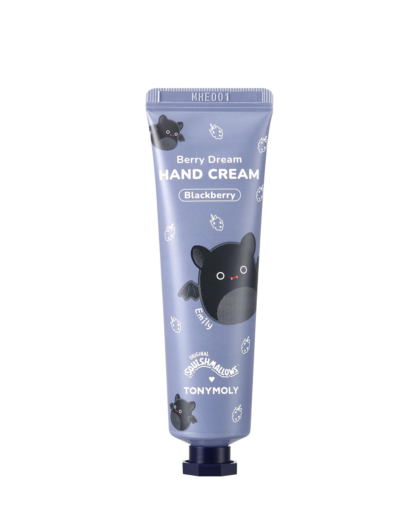 TONYMOLY x Squishmallows Hand Cream, Blackberry Moisturizing, Hydrating and Nourishing Hand Lotion, Non Greasy All Skin Types, 30ml