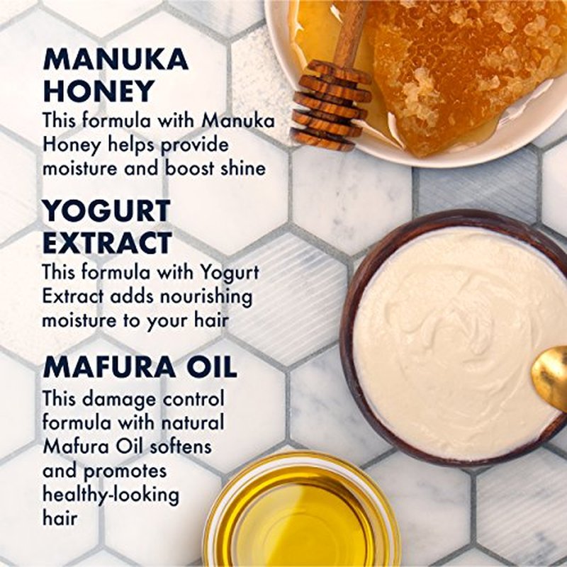 SheaMoisture Hydrate & Repair Conditioner for Damaged Hair Manuka Honey & Yogurt Shea Butter 13 oz