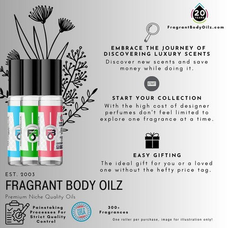 FragrantBodyOilz Impression of Valaya For Women, Body Oil, Perfume Oil, Perfume, Cologne, Fragrance, Uncut, Undiluted, No alcohol, 100% Pure Oil