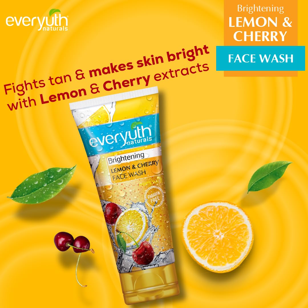 Everyuth Naturals Oil Clear Lemon Face Wash, 150G