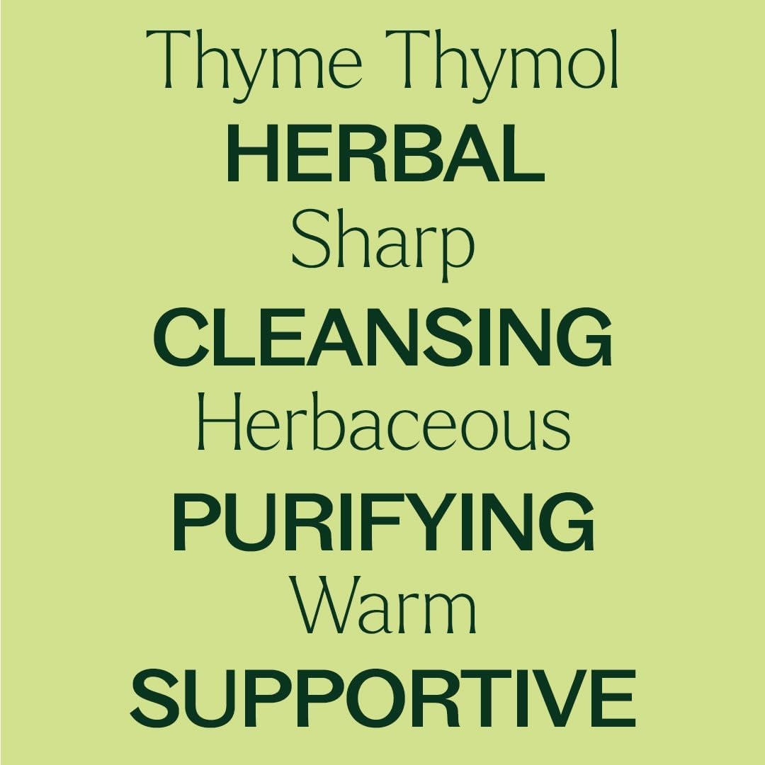 Plant Therapy Thyme Thymol Essential Oil 30 mL (1 oz), 100% Pure, Undiluted, Natural Aromatherapy for Immune Support and Digestive Relief
