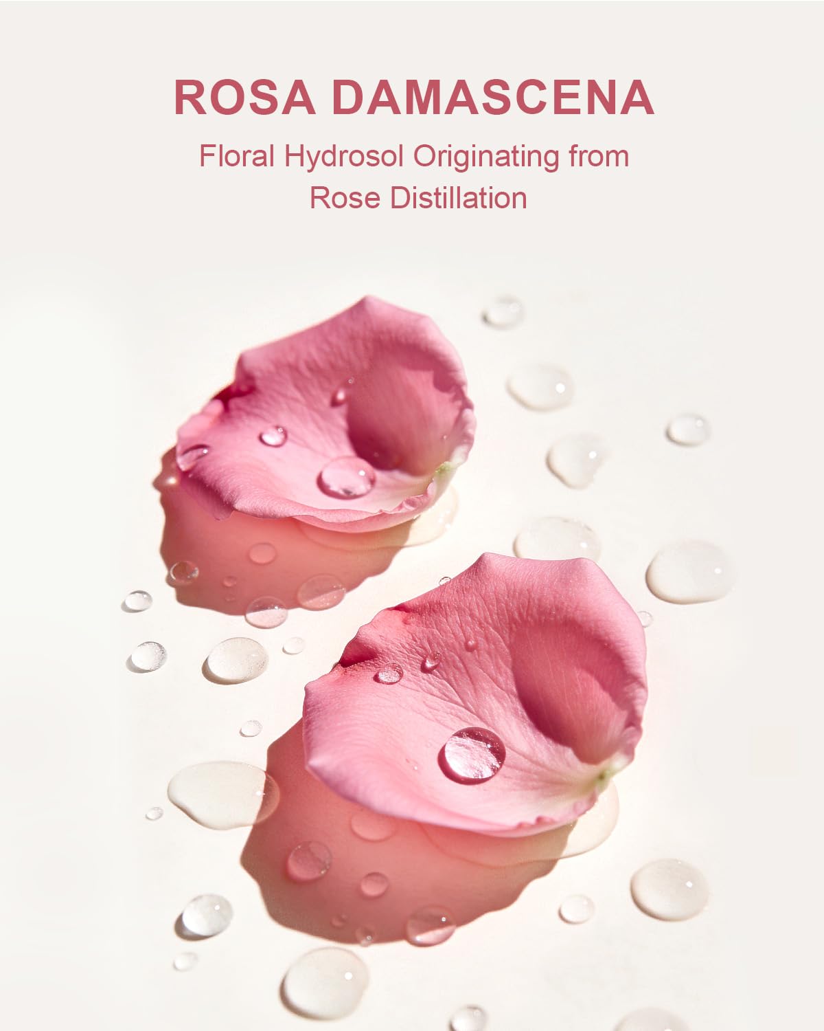 Yoken Pure Rose Water Toner for Face, 32 Fl Oz Bulk, 100% Rosa Damascena Rose Hydrosol, Refreshing Rosewater for Hair, Skin, Alcohol Free, Dye Free