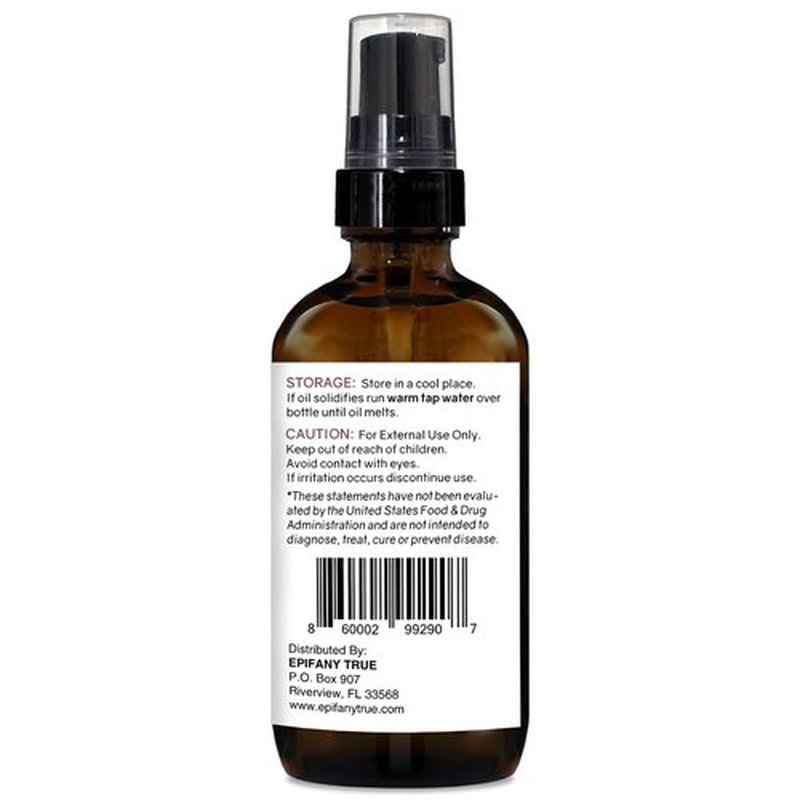 Epifany True Scalp Soothing Oil 4oz for Itchy Dry Sensitive Scalp & Skin | 100% Natural | Vitamin E Rich Antioxidant Ingredients | Intensely Moisturizing | Calming to Sunburns