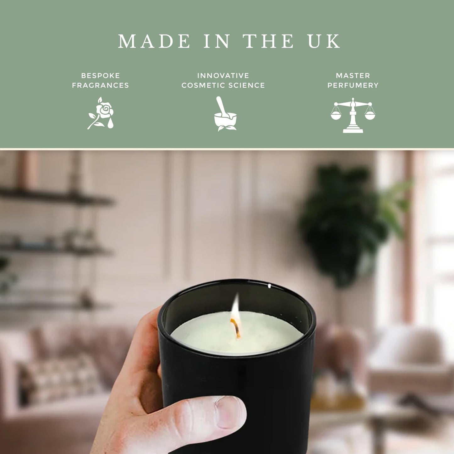 Pecksniff's Amber Deep-Sleep Aroma Therapy Candle | 1 Wick, 184g/6.49oz