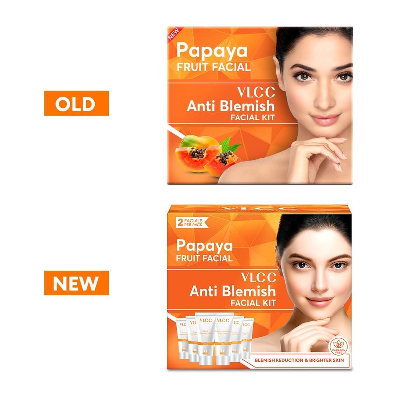 Papaya Fruit Facial Kit - Nourishing Skincare Treatment | 60g for Radiant Skin