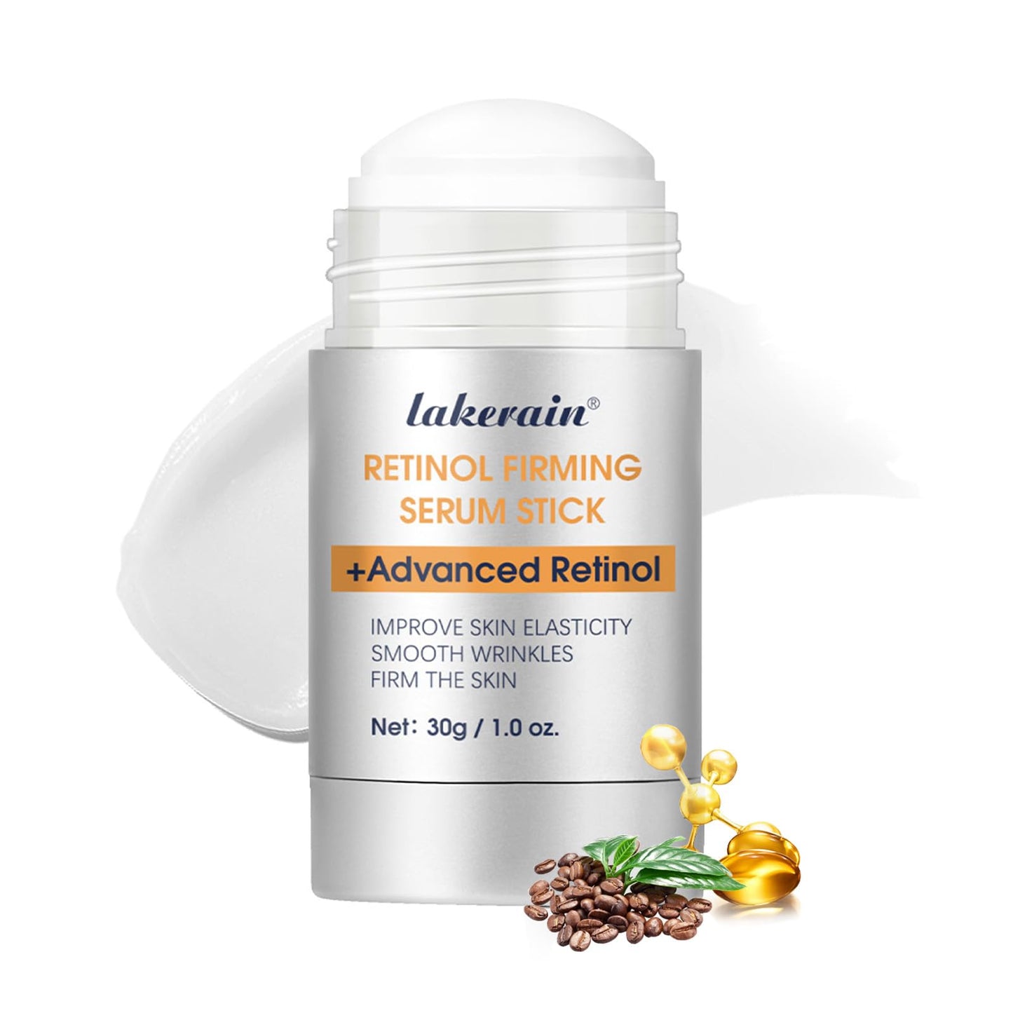 Advanced Retinol Firming Serum Stick, Retinol Face Stick Visibly Tight and Firm Wrinkles, Nourishing Anti-aging Repair Cream Smooth Tighten & Firm Face Neck