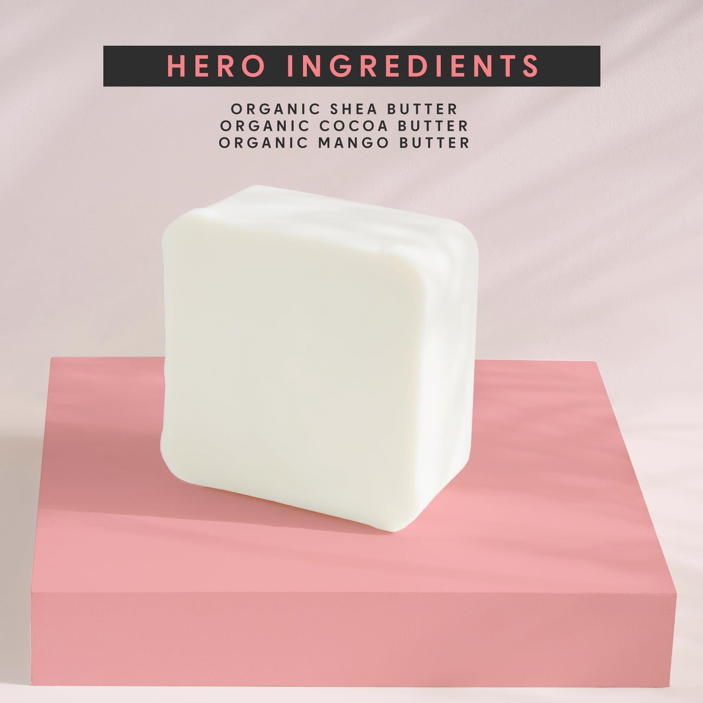 Skin Said Yes Three Butters Soap Base 5 LB | Made in Greece | Palm Oil-Free, Shea Butter, Mango Butter & Cocoa Butter | Melt and Pour Soap Making Supplies - SLES Free, Organic Ingredients