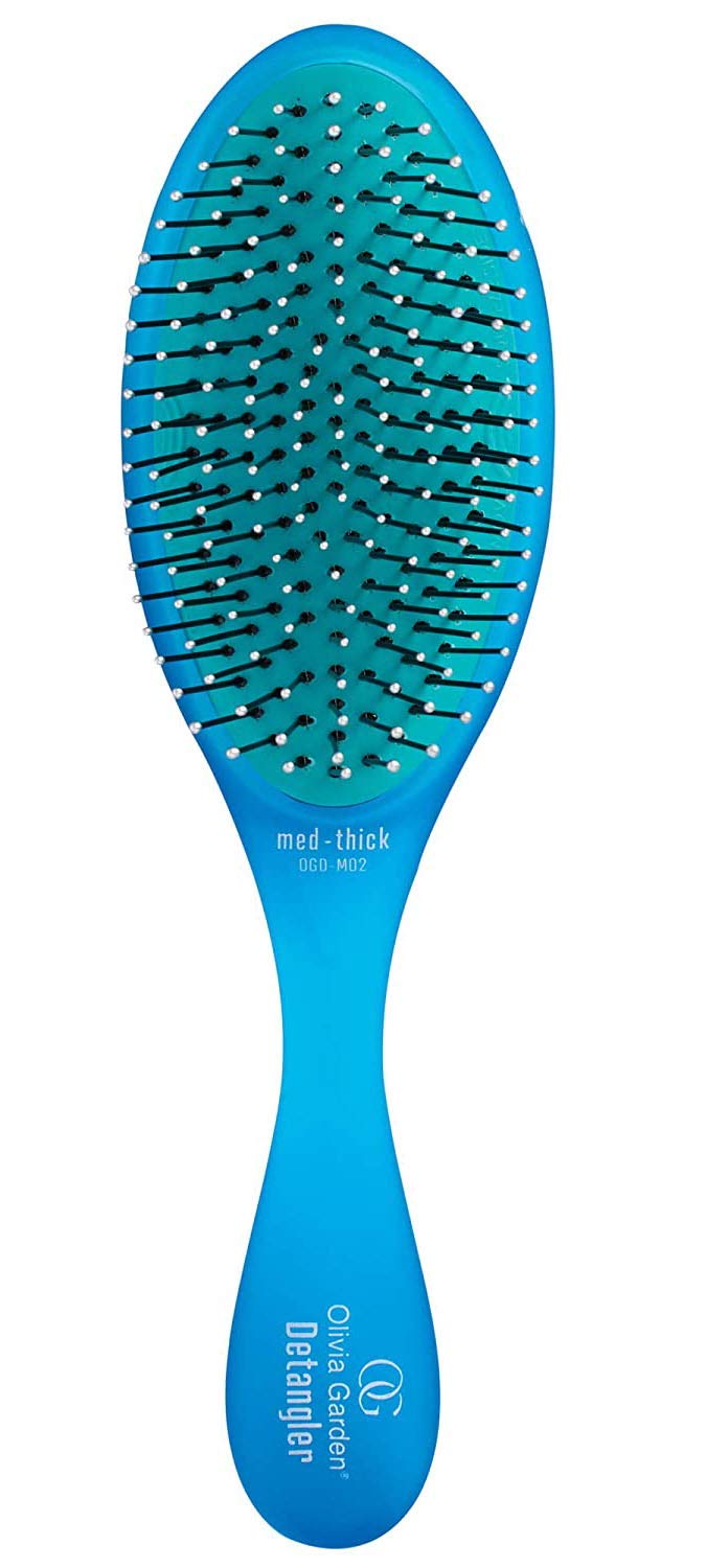 Olivia Garden OG Detangler Brush - Scalp-Massaging, Easy-Clean Design for All Hair Types